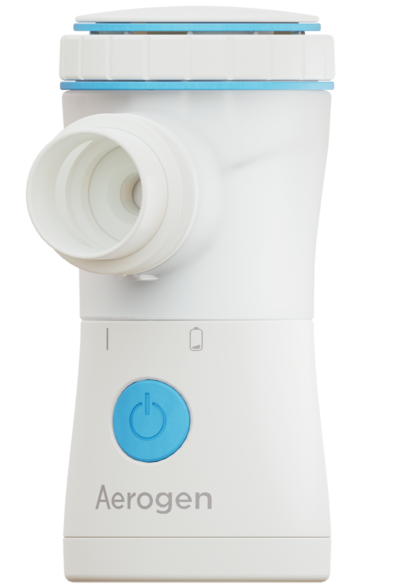 Aerogen Go® Can be used by adults and children aged over 6 months